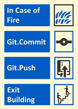 In Case Of Fire Git Commit