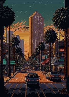 Orlando Pixel art