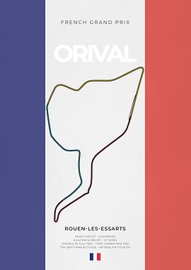 Orival F1 Circuit France