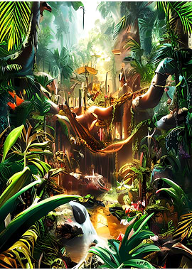 Small Jungle Village