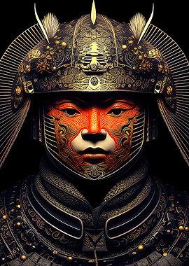 Japanese Samurai warrior 1
