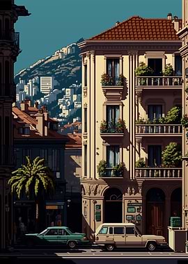 Geneva Pixel art