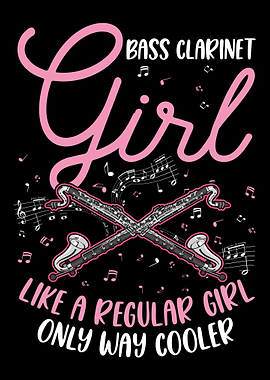 Bass Clarinet Girl Clarine