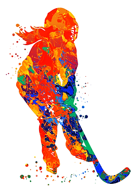 Ice Hockey Player Girl