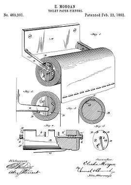 Toilet paper patent