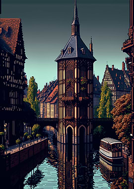 Strasbourg Pixel art