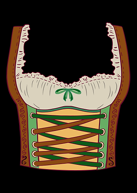 Corset vintage bra bustier