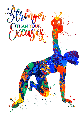 Kettlebell Be Strong Quote