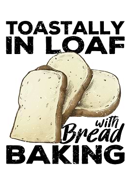 Funny Bread Baking Baker