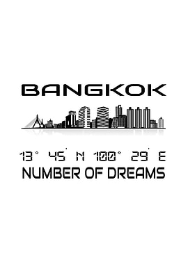 GPS Coordinates Bangkok