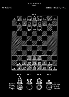Chess patent 1893
