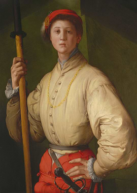 Portrait of a Halberdier