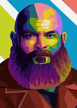 Helsinki Colorful Artwork