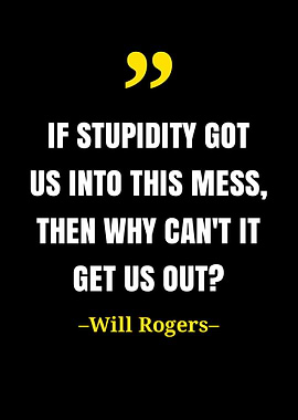 Will Rogers quote