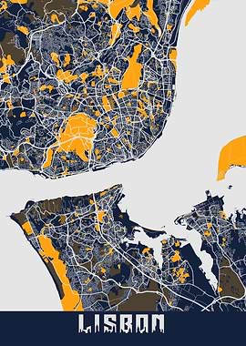 Lisbon Map