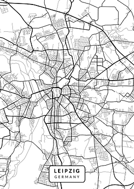 Leipzig City Map