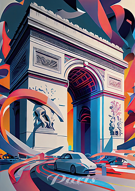 Paris Arc de Triomphe 1