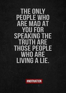the only people mad at you