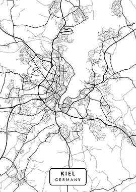Kiel Germany Map