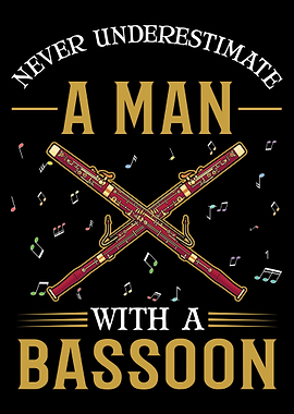 Bassoon Man Bassoonist Pla
