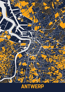 Antwerp City Map