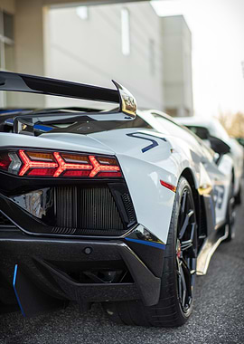 back light lamborghini