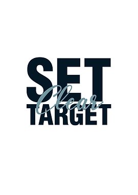 Set The Target Typography