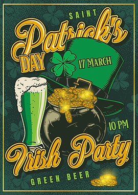 Patricks Day Irish Party