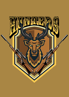 Deer hunting badge