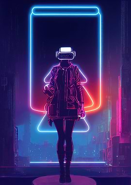 Neon catwalk
