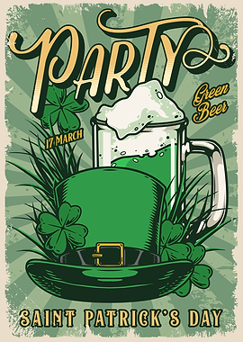 Irish Party Green Beer