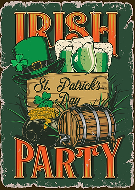 Patricks Day Irish Party