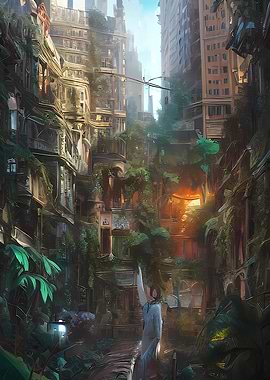 Overgrown Skyscraper