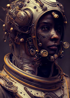 Steampunk Astronaut