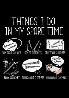 Music Clarinet Player