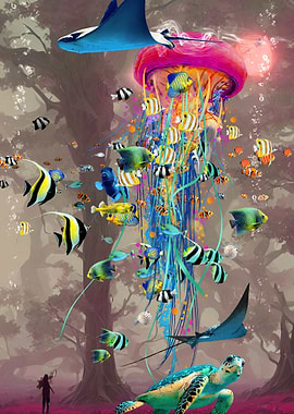 Dreaming Jellyfish Forest