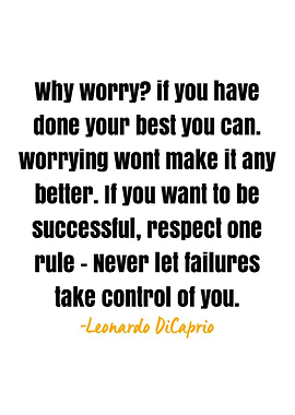 Leonardo DiCaprio quotes