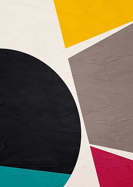 GEOMETRIC ABSTRACT 444A