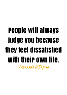 Leonardo DiCaprio quotes