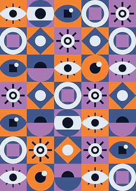 Geometric eyes