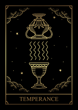 Tarot Temperance card