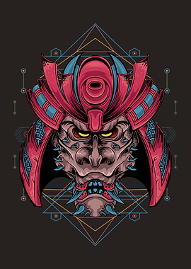 Samurai japanese character