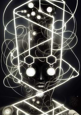 fauvism steampunk robot