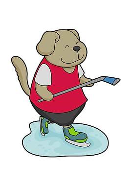Dog Ice hockey Sports