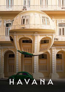 Havana Cuba Abstract