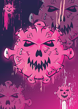 VIRUS CARTOON