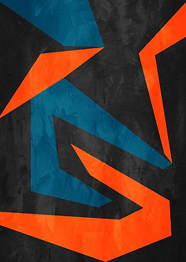 GEOMETRIC ABSTRACT 702A2