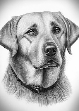 Labrador Drawing