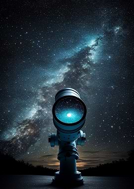 Telescope Night Sky