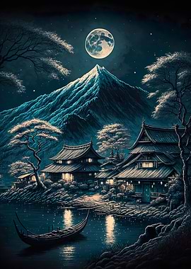 Full Moon Asian Village